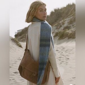 FREE PEOPLE ZAHARA SUEDE MESSENGER BAG